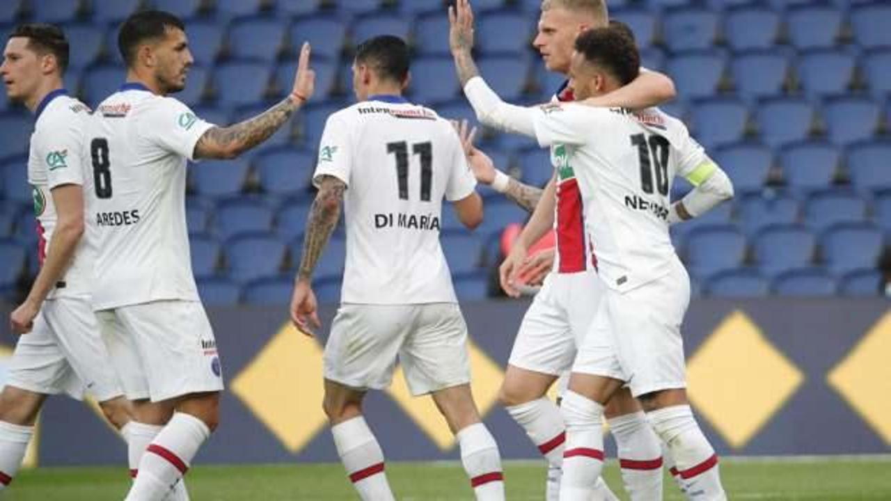 PSG, Fransa Kupası'nda yarı finale çıktı