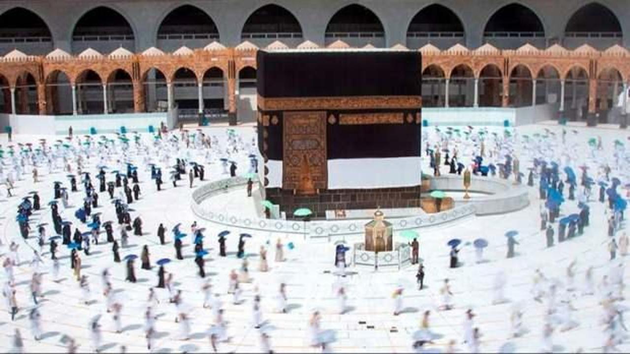 Ramazan ayının ilk on gününde Mescid-i Haram'ı 1,5 milyon kişi ziyaret etti