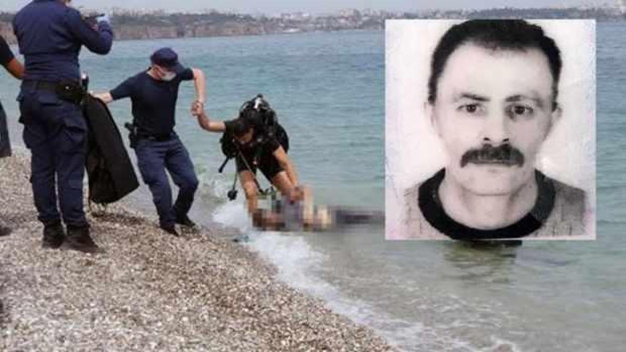 Antalya'da su altına dalan turist ceset buldu