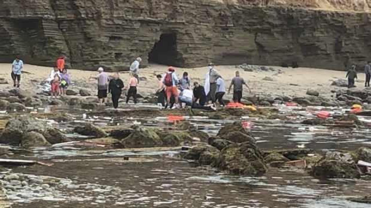 California açıklarında alabora olan gemide 2 kişi öldü