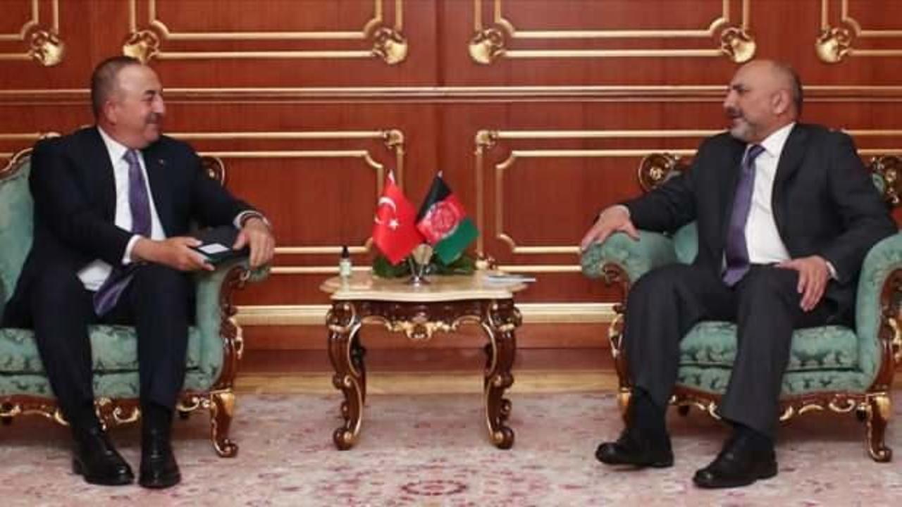 Dışişleri Bakanı Çavuşoğlu, Afgan mevkidaşı Atmar'la telefonda görüştü