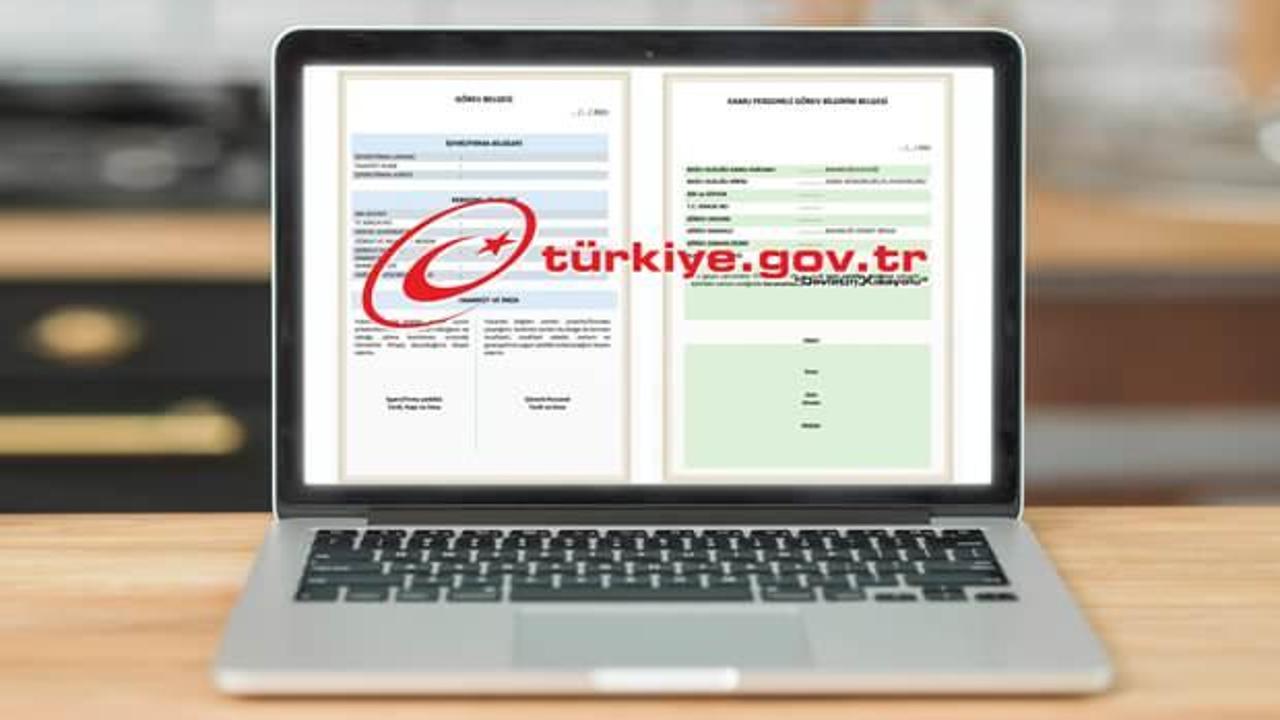 Görev belgesi başvurusu yapma! (e-Devlet) İçişleri Bakanlığı görev bildirim belgesi nasıl alınır?