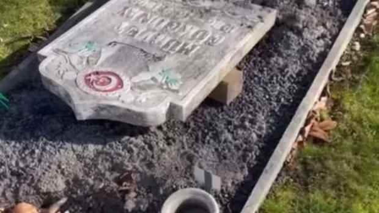 İsveç'te Müslüman mezarlığına çirkin saldırı
