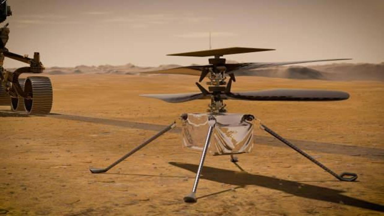 Mars helikopteri 4.uçuşunu 117 saniyede tamamladı