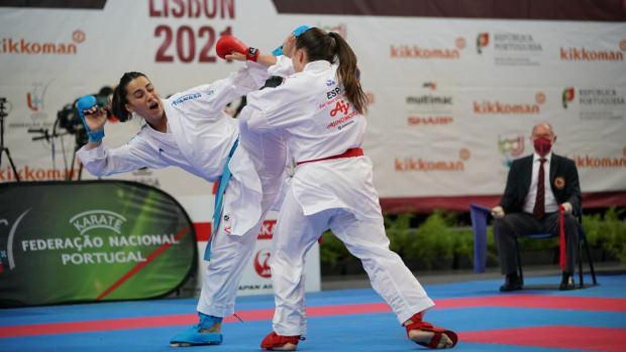 Milli karatecilerden Lizbon'da 3'ü altın 9 madalya