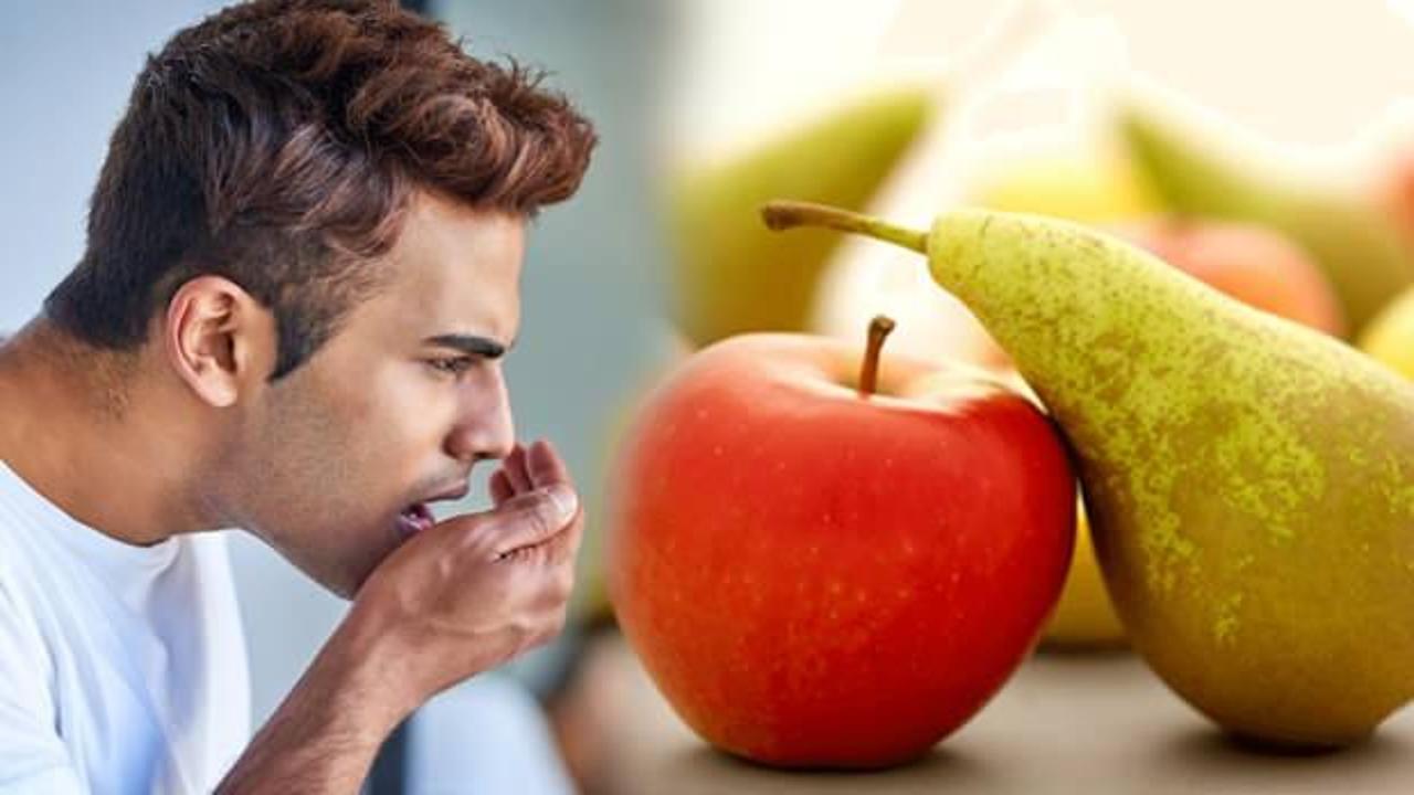Ramazan ayında ağız kokusuna karşı: Elma ve armut yiyin!