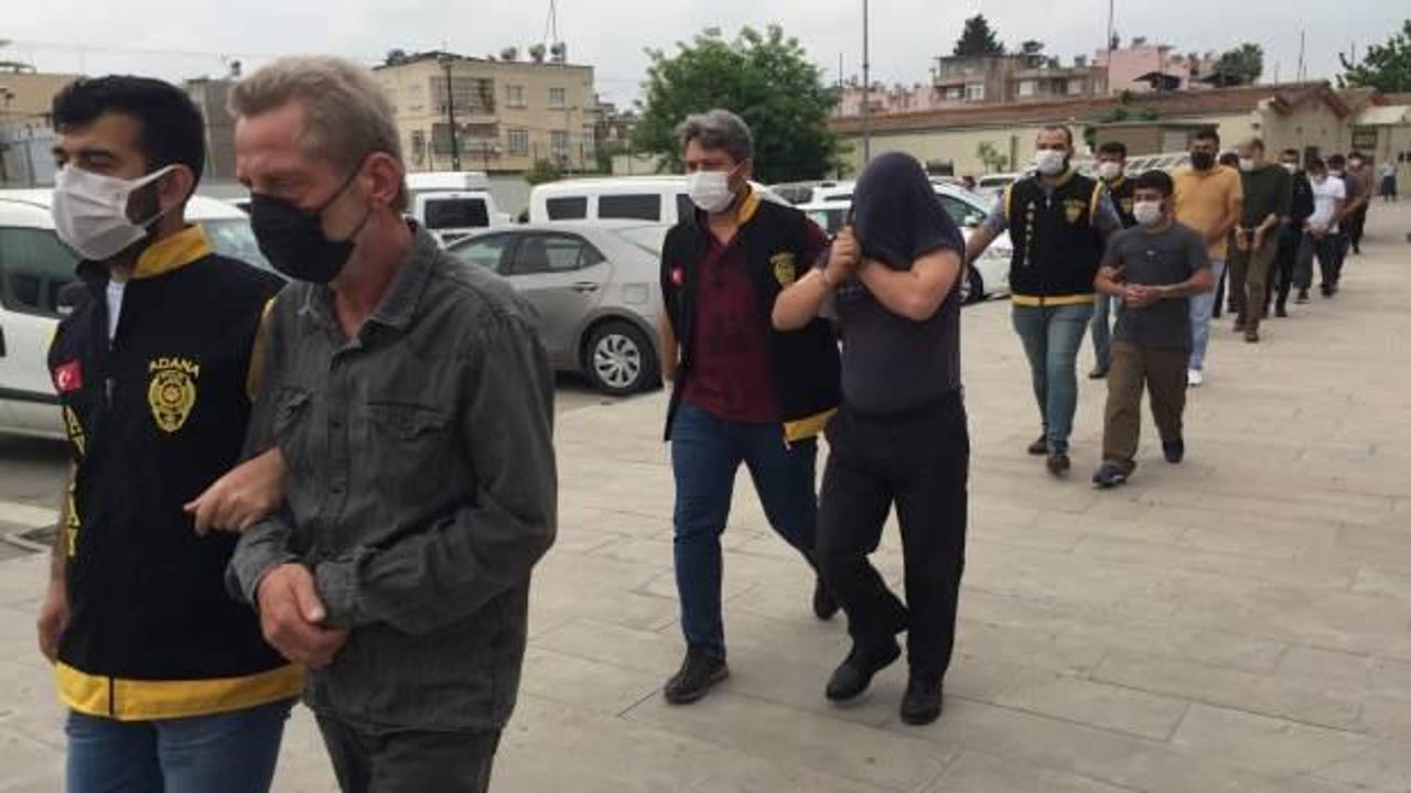Adana'da 22 firari cezaevine gönderildi