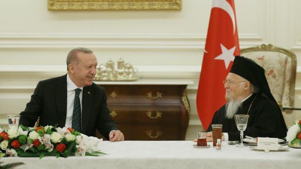 Azınlık temsilcilerinden Cumhurbaşkanı Erdoğan'a teşekkür