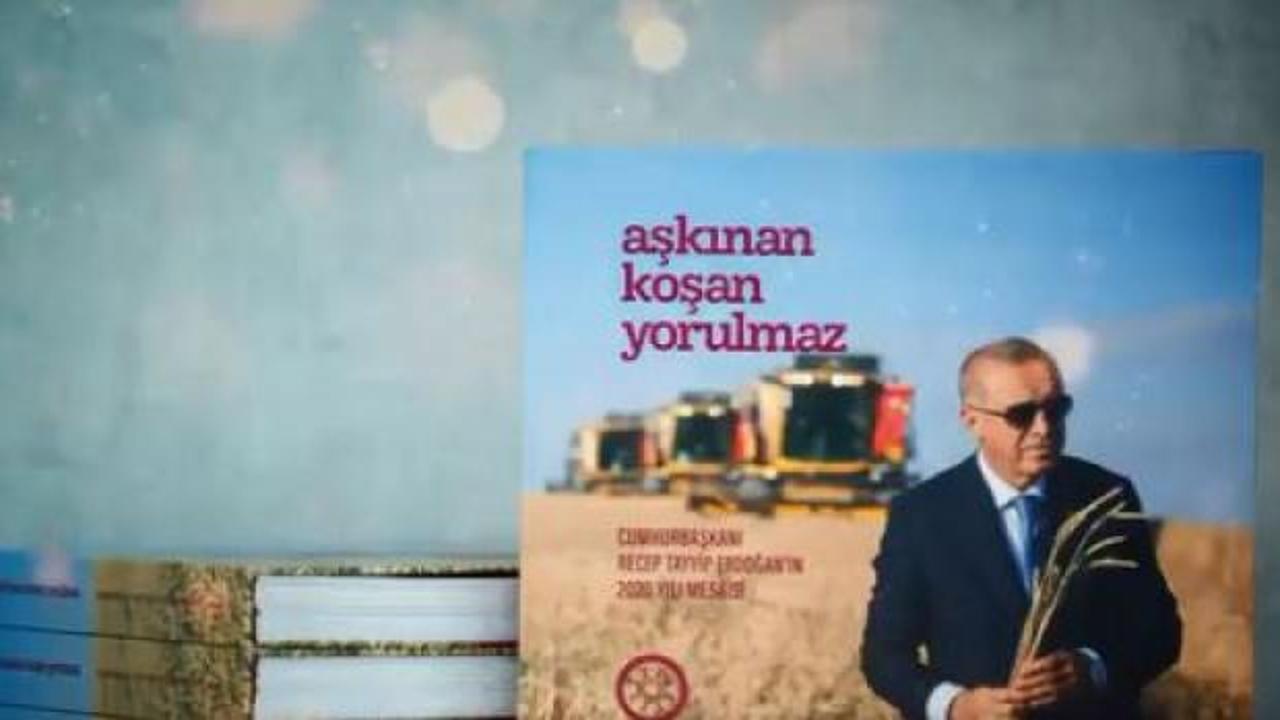 Erdoğan'ın 2020 yılı hizmetleri: 'Aşkınan Koşan Yorulmaz' 