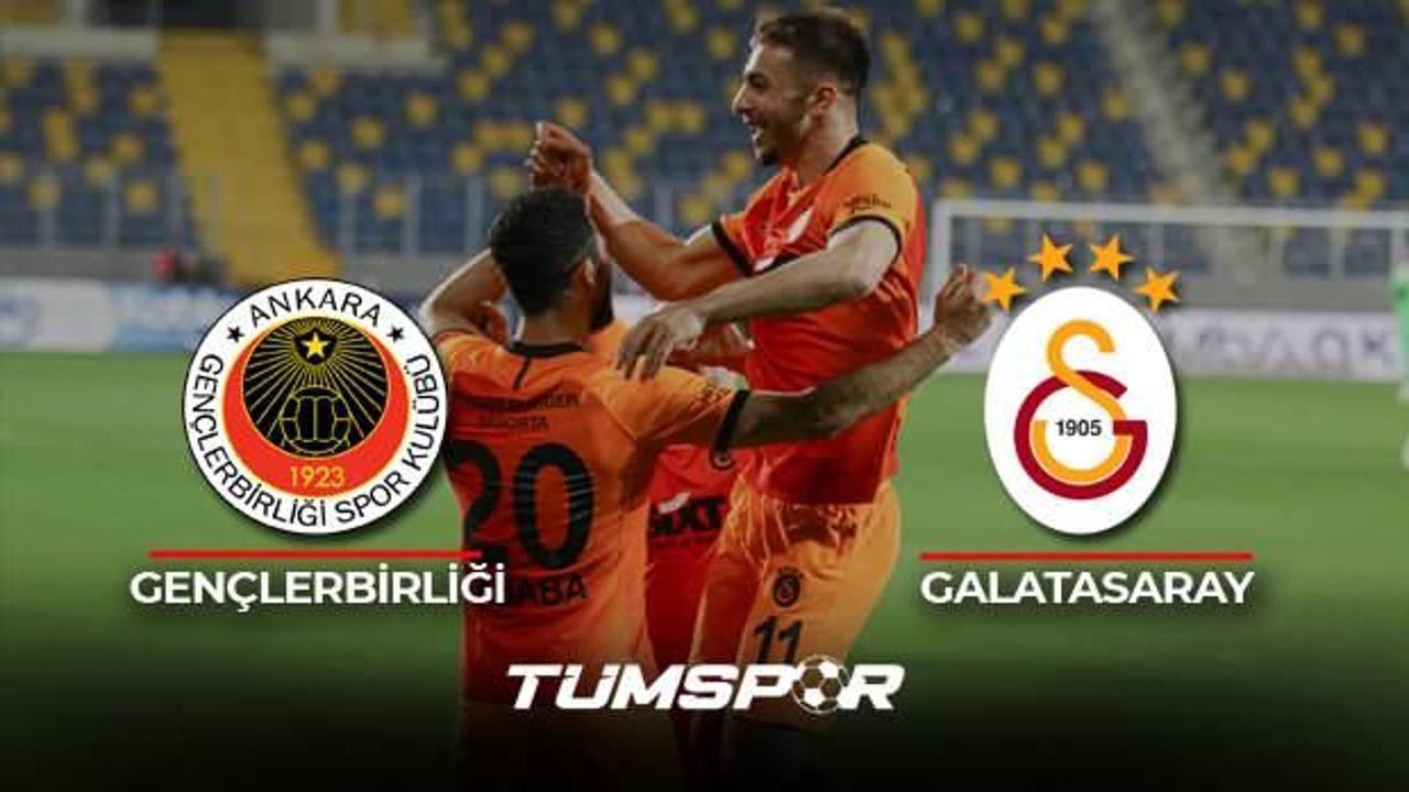 Gençlerbirliği Galatasaray maçı geniş özeti ve golleri (BeIN Sports) Aslan şampiyonluğa tutundu
