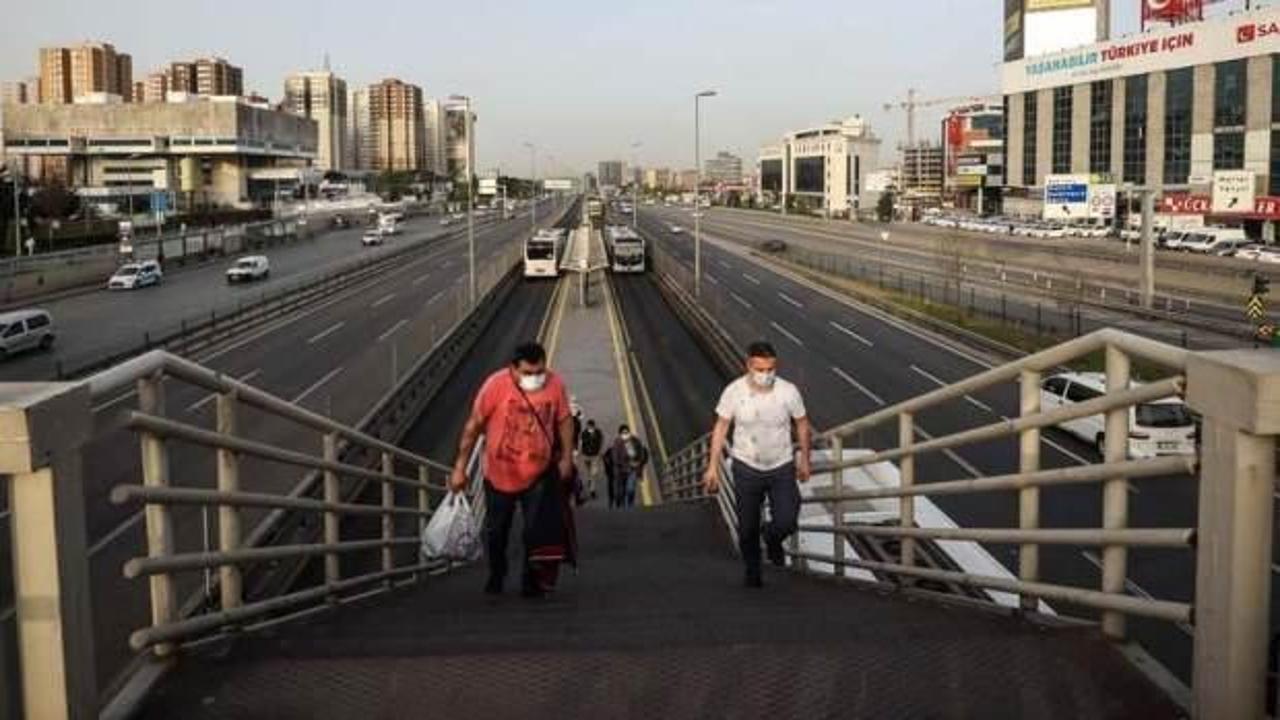 İstanbul trafiğinde "tam kapanma" etkisi