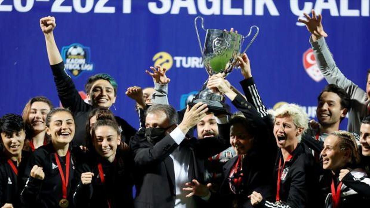 Kadınlar Ligi'nde şampiyon Beşiktaş!