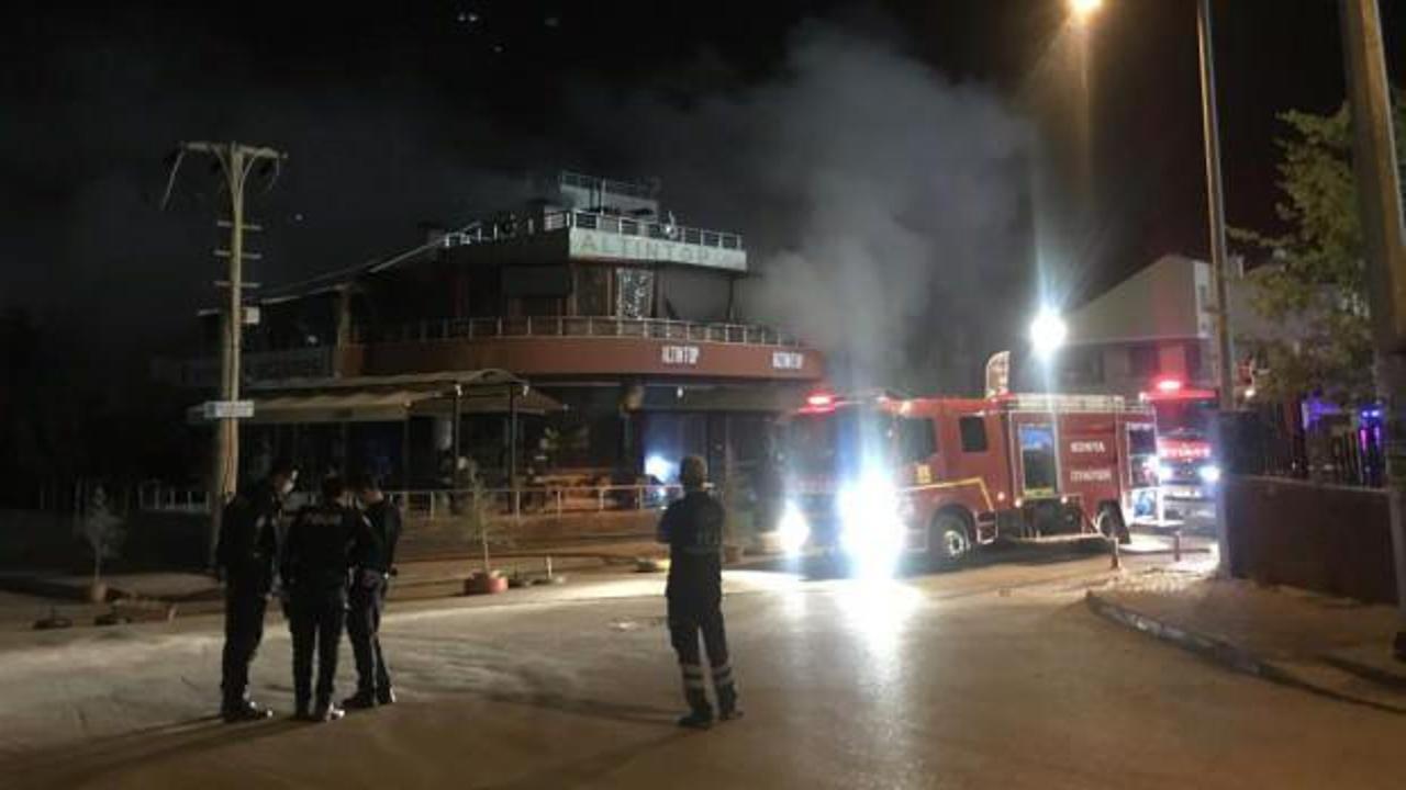 Konya’da lokantada patlama!