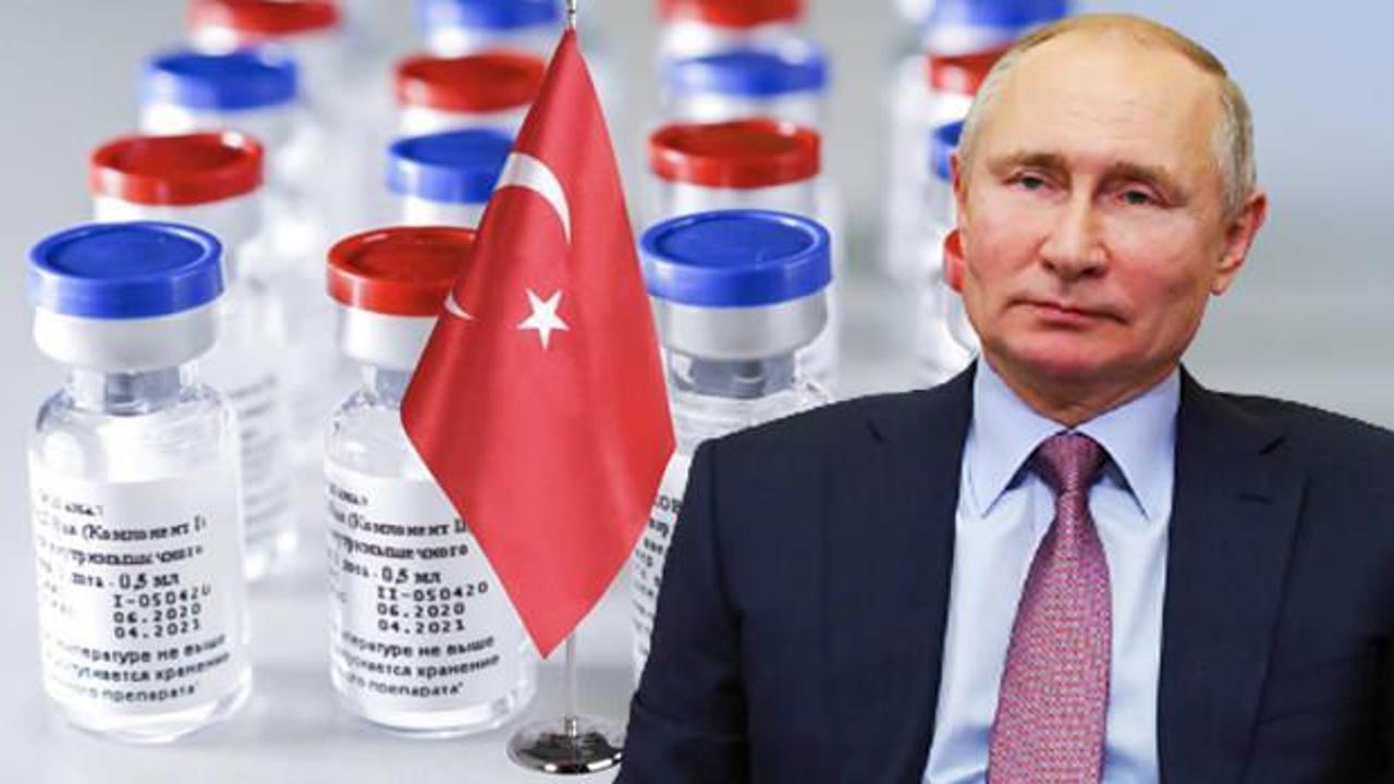 Türkiye'de de kullanılacak Rus aşıları için Putin'den olay açıklama