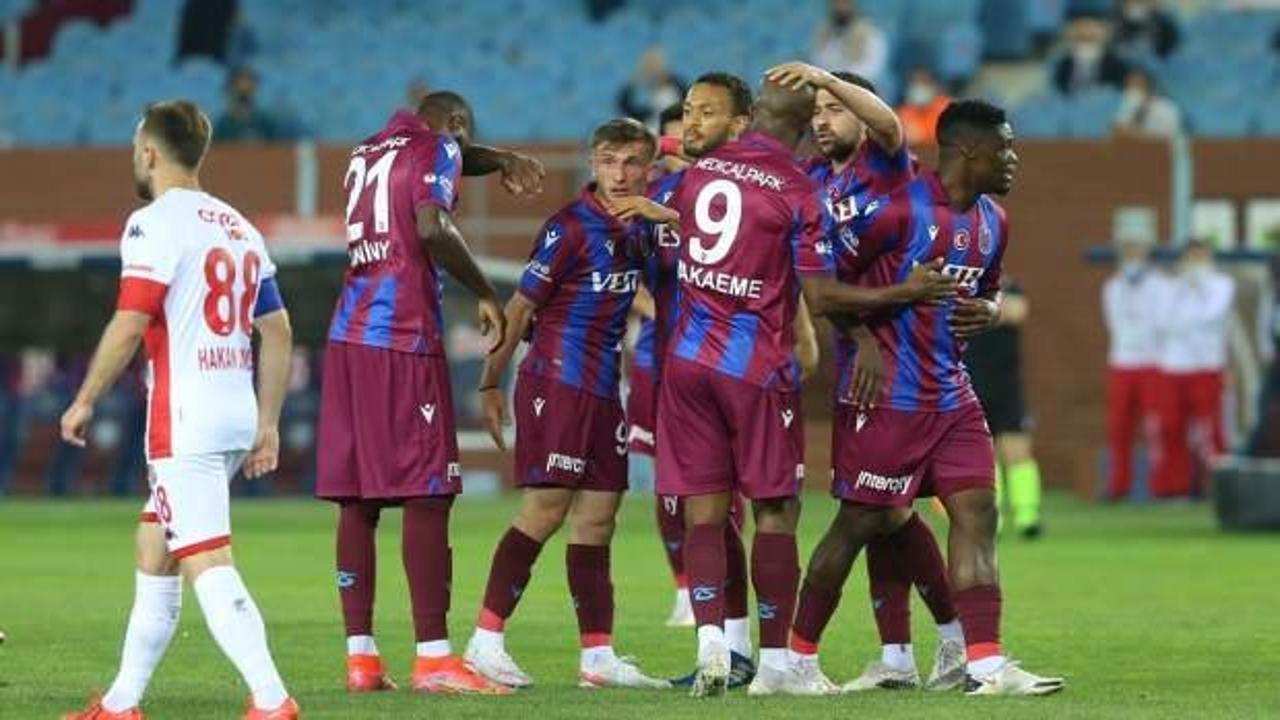 Trabzonspor, Antalya'yı 2 golle geçti!