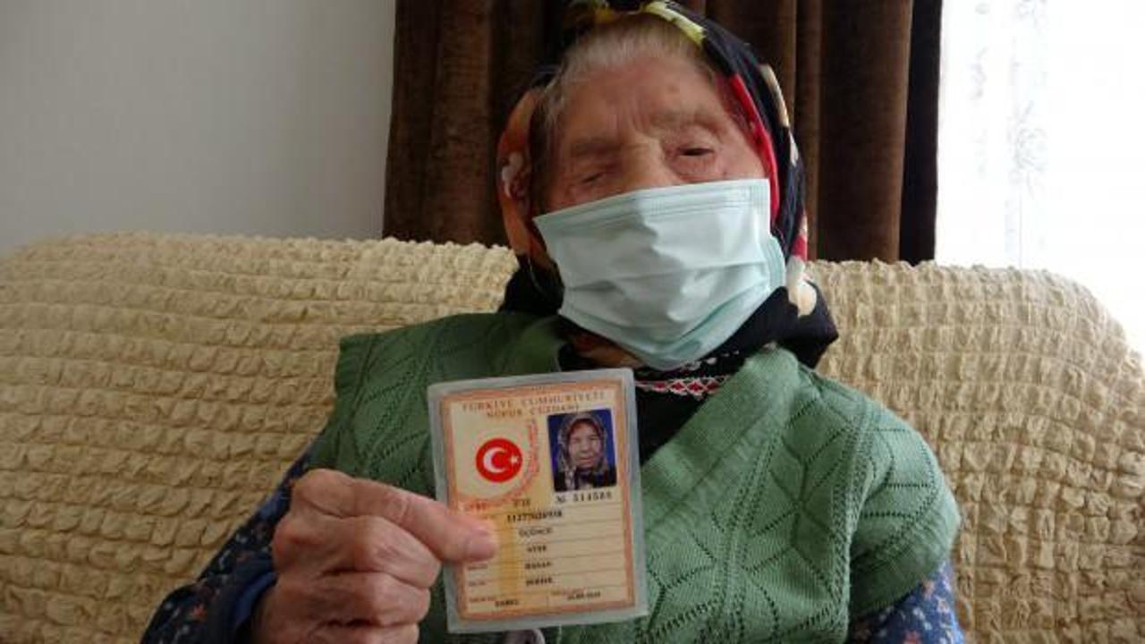 Trabzon'un en yaşlı annesi, Ayşe teyze 106 yaşında