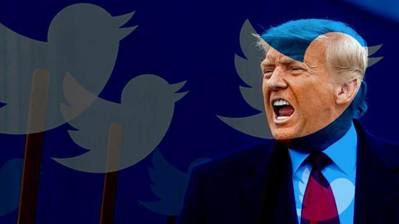 Twitter Trump'ın açıklamalarını yayımlayan hesabı askıya aldı