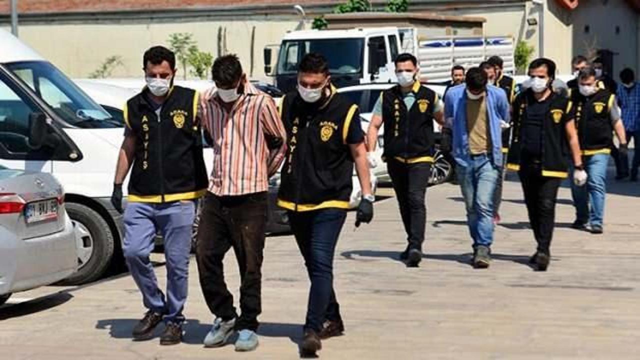 Adana’da 6 hırsızlık şüphelisi yakalandı