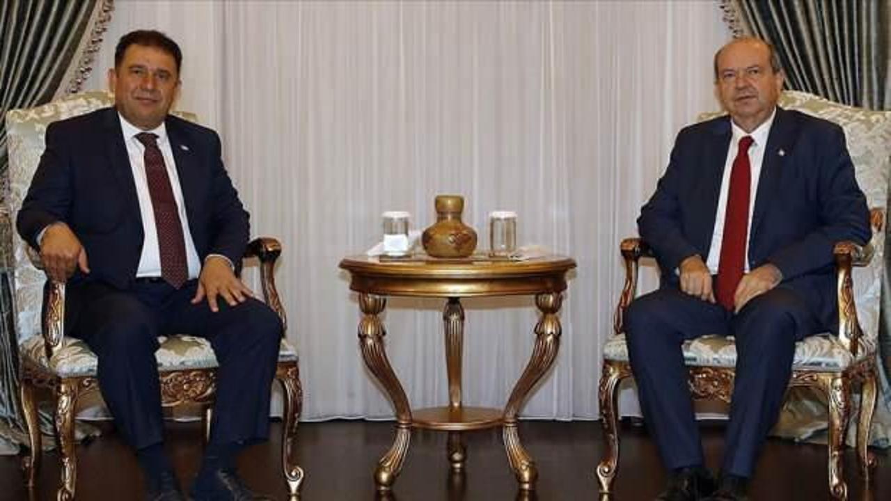 Cumhurbaşkanı Tatar ve Başbakan Saner, İsrail'i kınadı