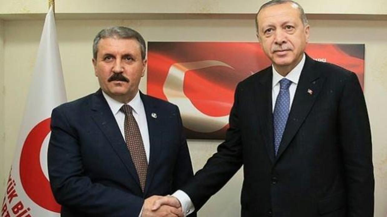Erdoğan ve Destici arasında önemli görüşme