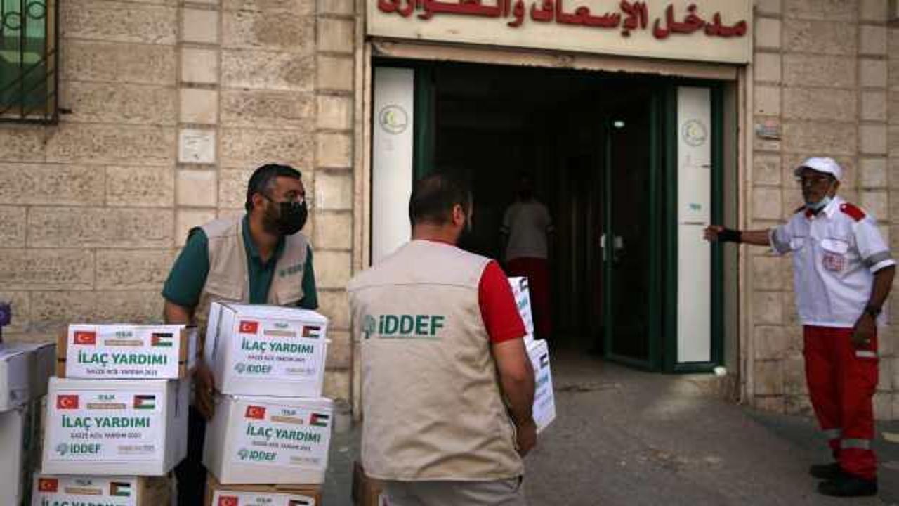 İDDEF, Filistinli Müslümanların yardımına koşuyor
