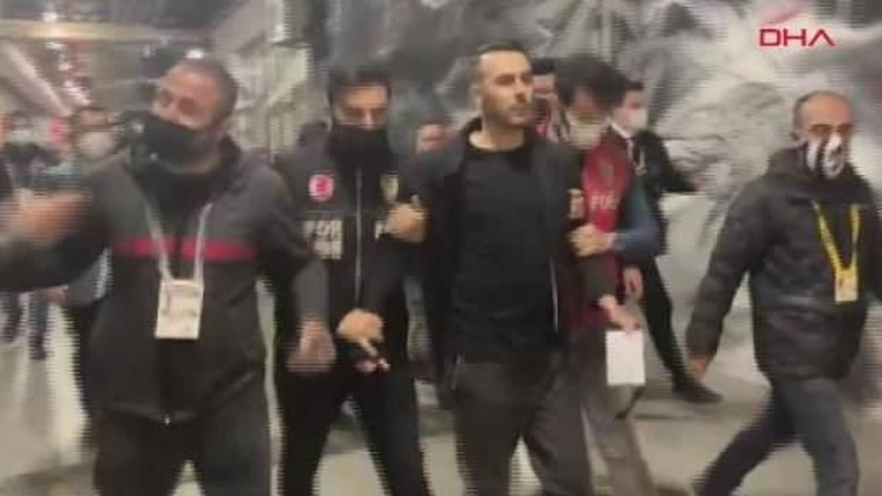 Vodafone Park'ta maç sonu kavga çıktı!