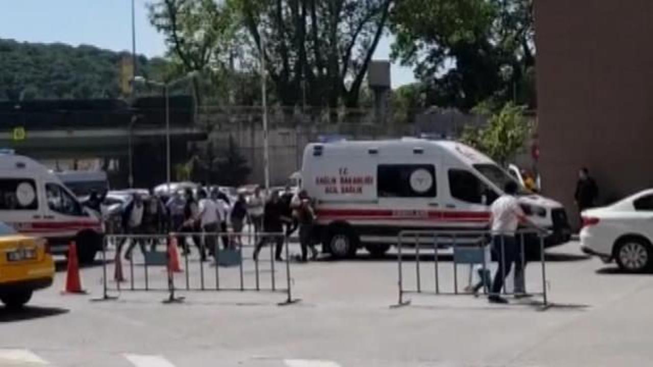 Sarıyer'de mahalledeki kavga hastanede devam etti; polis havaya ateş açtı