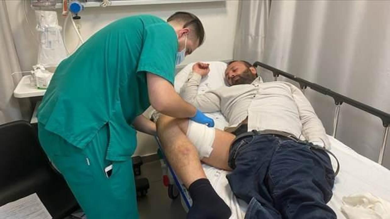 Son dakika: İşgalci İsrail AA editörünü bacağından vurdu!