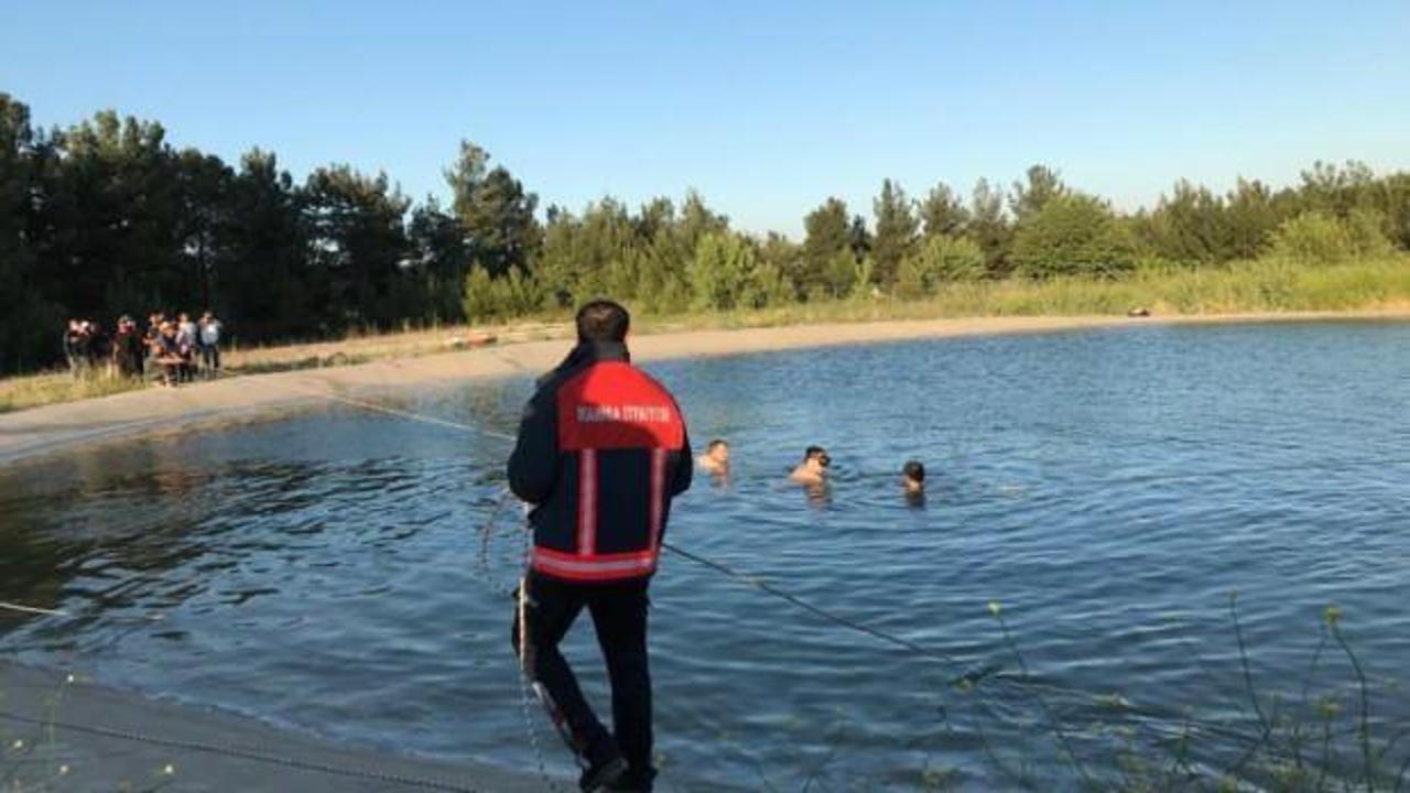 Torunlarını kurtardı, kendi boğuldu