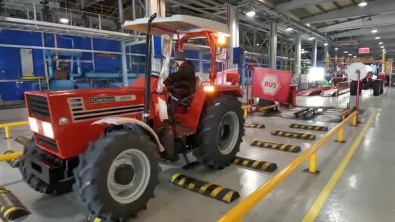 Türkiye'den Gine'ye traktör ihracı