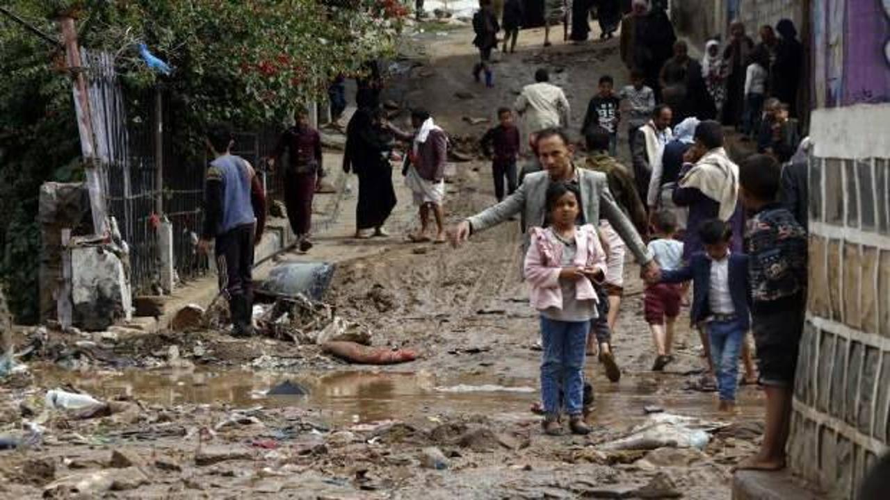 Yemen'deki sel felaketlerinde 41 bin kişi zarar gördü