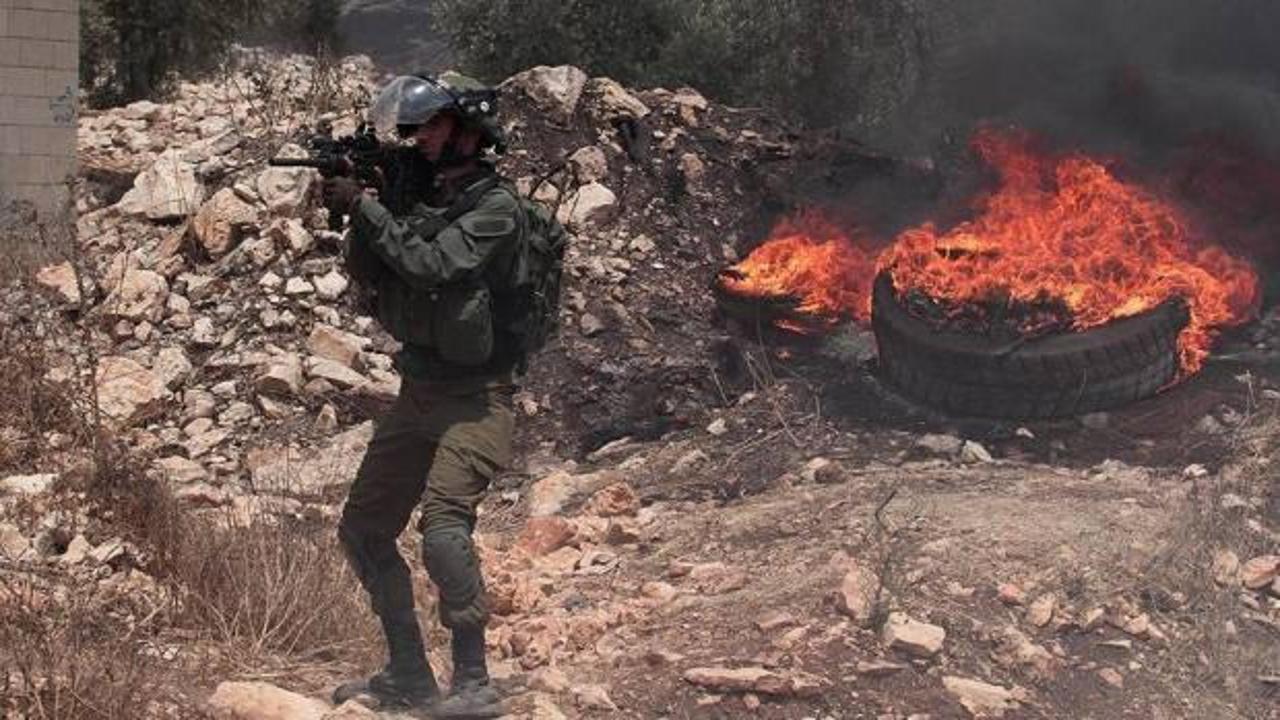 İşgalci İsrail polisi yine Şeyh Cerrah Mahallesi'nde Filistinlilere saldırdı