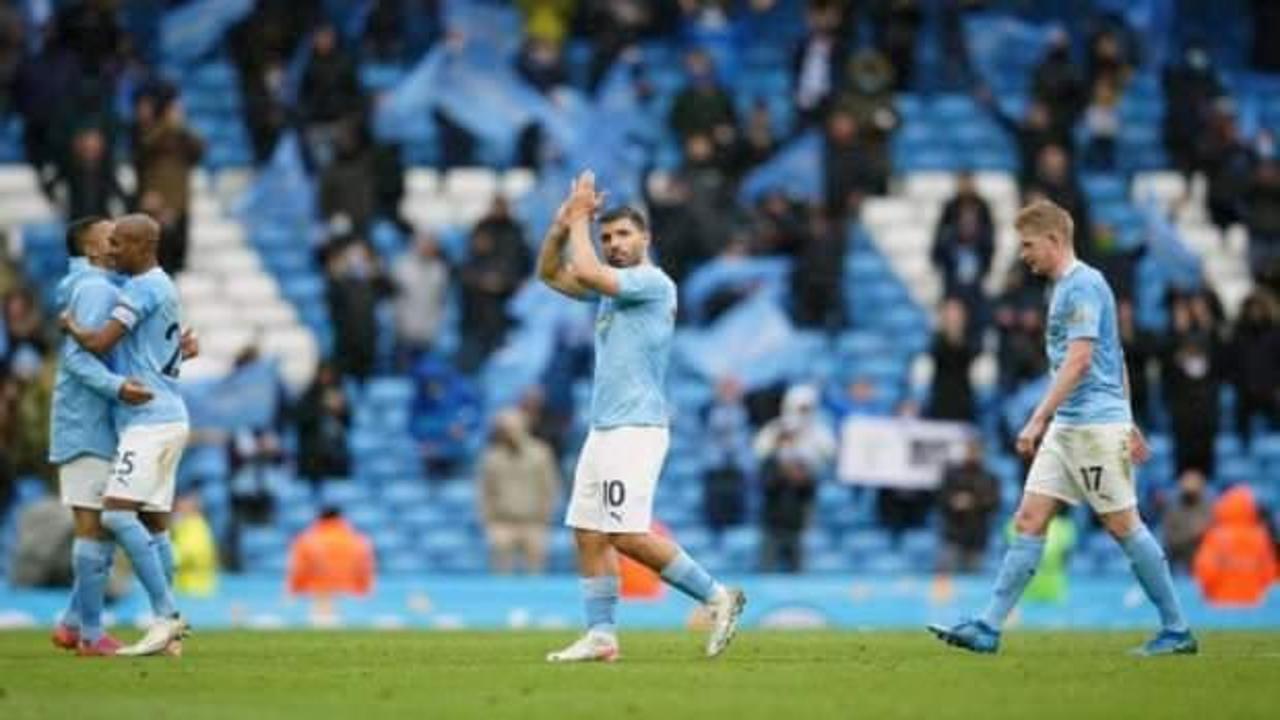 Agüero, Manchester City'de son maçında rekor kırdı