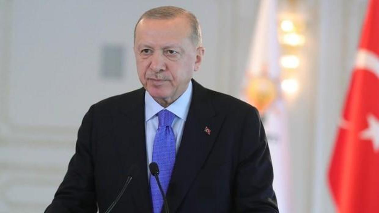 Başkan Erdoğan'dan KKTC Sulamaları İletim Tüneli için paylaşım