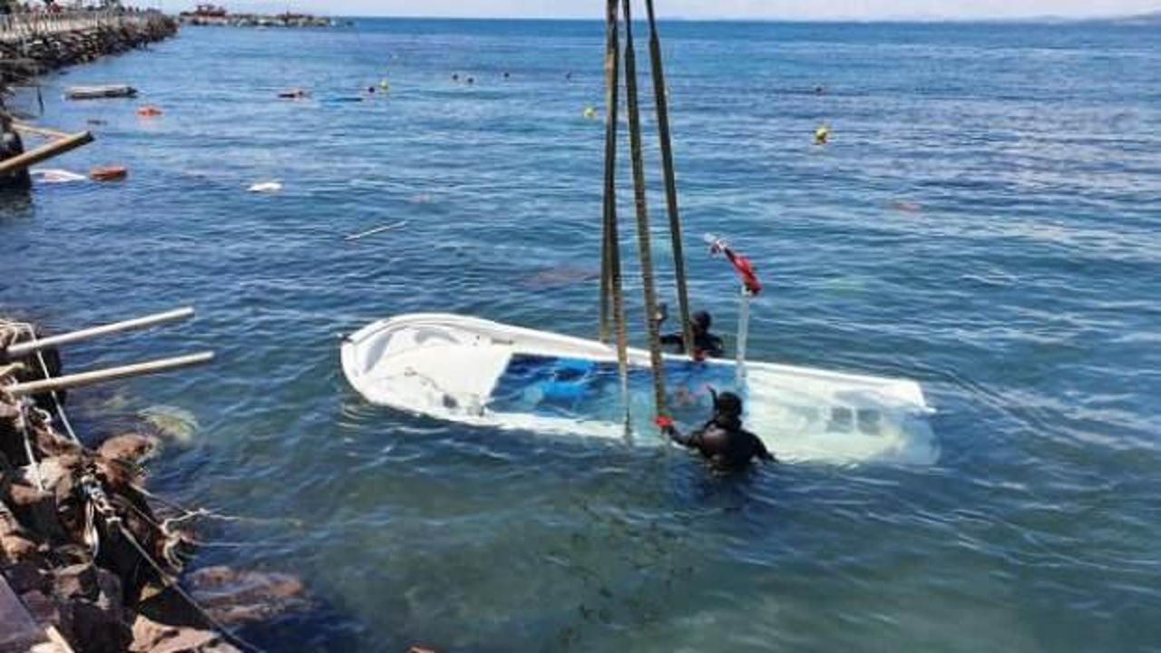 Dikili'de fırtına: 27 tekne battı, 17 tekne hasar g&ouml;rd&uuml;