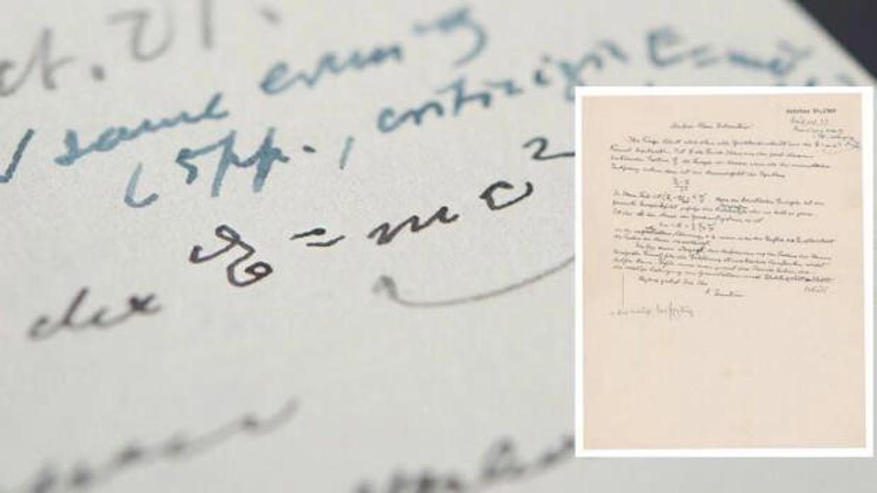 Einstein'ın mektubuna rekor fiyat!