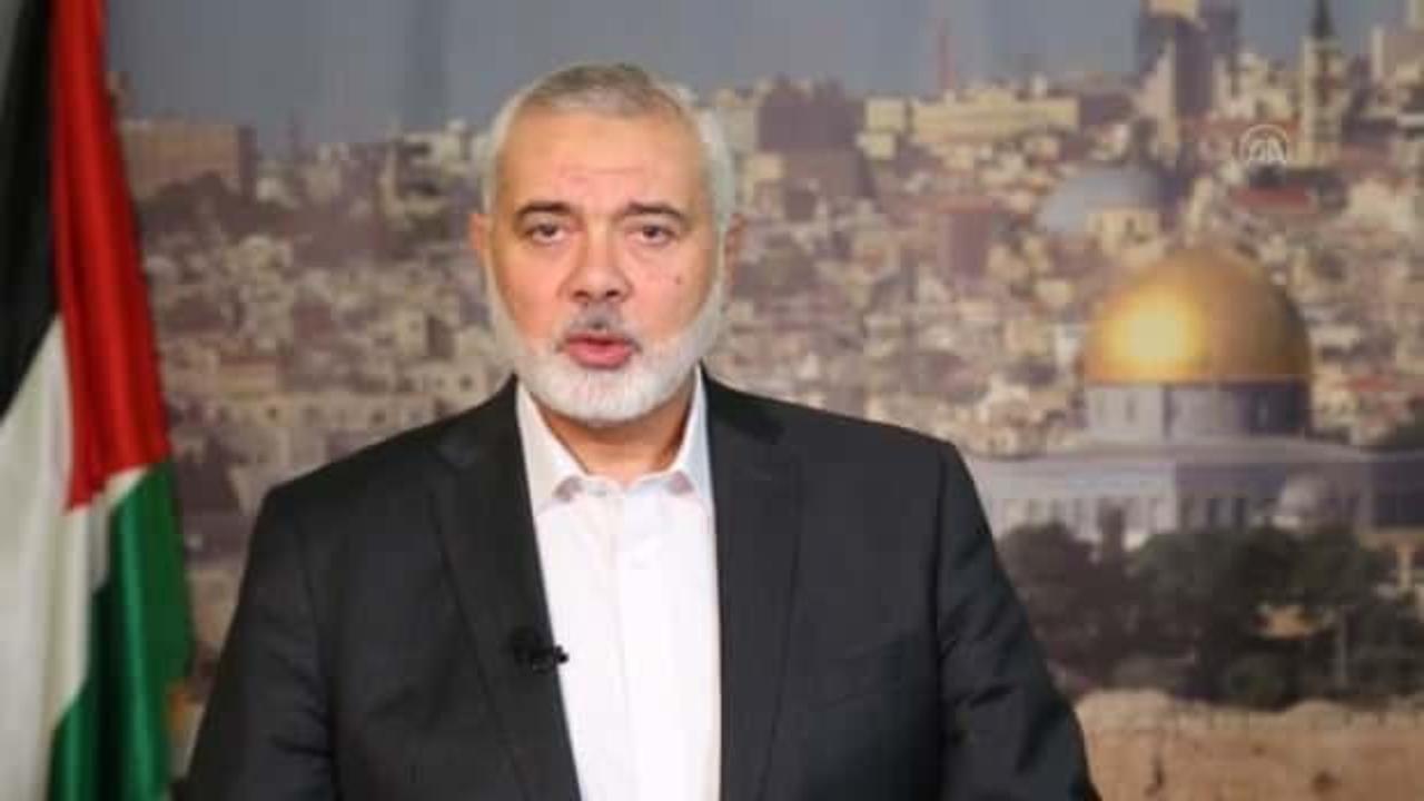 Hamas lideri Heniyye: İsrail'e ağır ve acı bir darbe vurduk