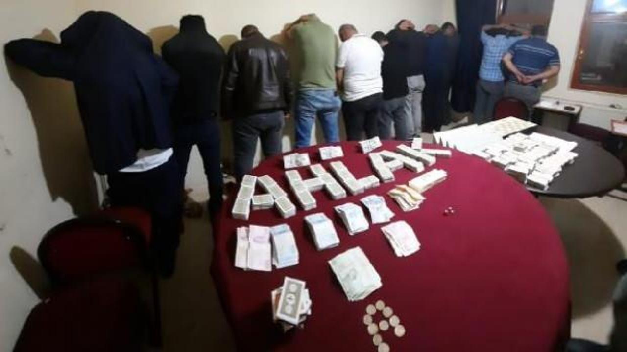 Kars’ta apartta kumar oynayan 13 kişiye ceza