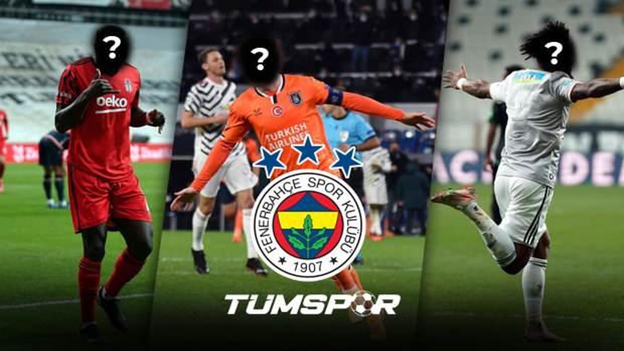 Son dakika Fenerbahçe transfer haberleri! 3 futbolcu Sarı Lacivertlilerin hedefinde!