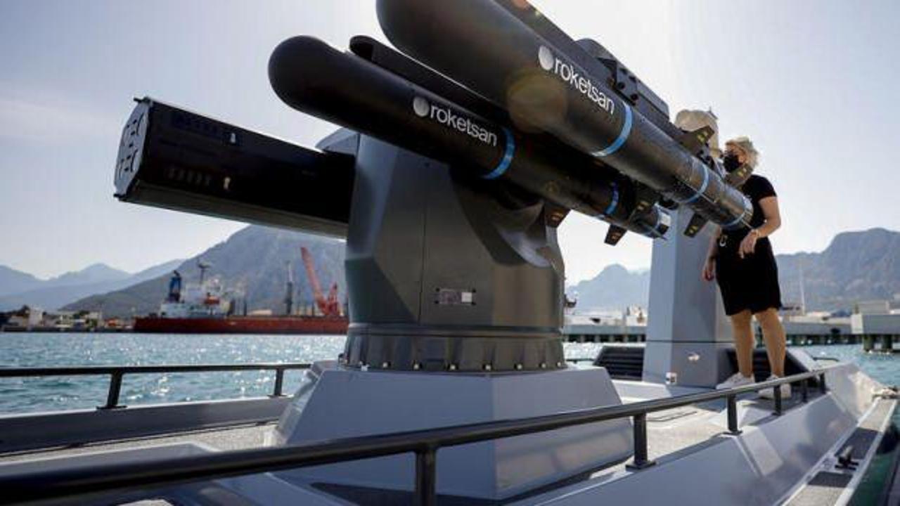 Türkiye'nin ilk silahlı insansız deniz aracı! Ulaq füze atmaya hazır