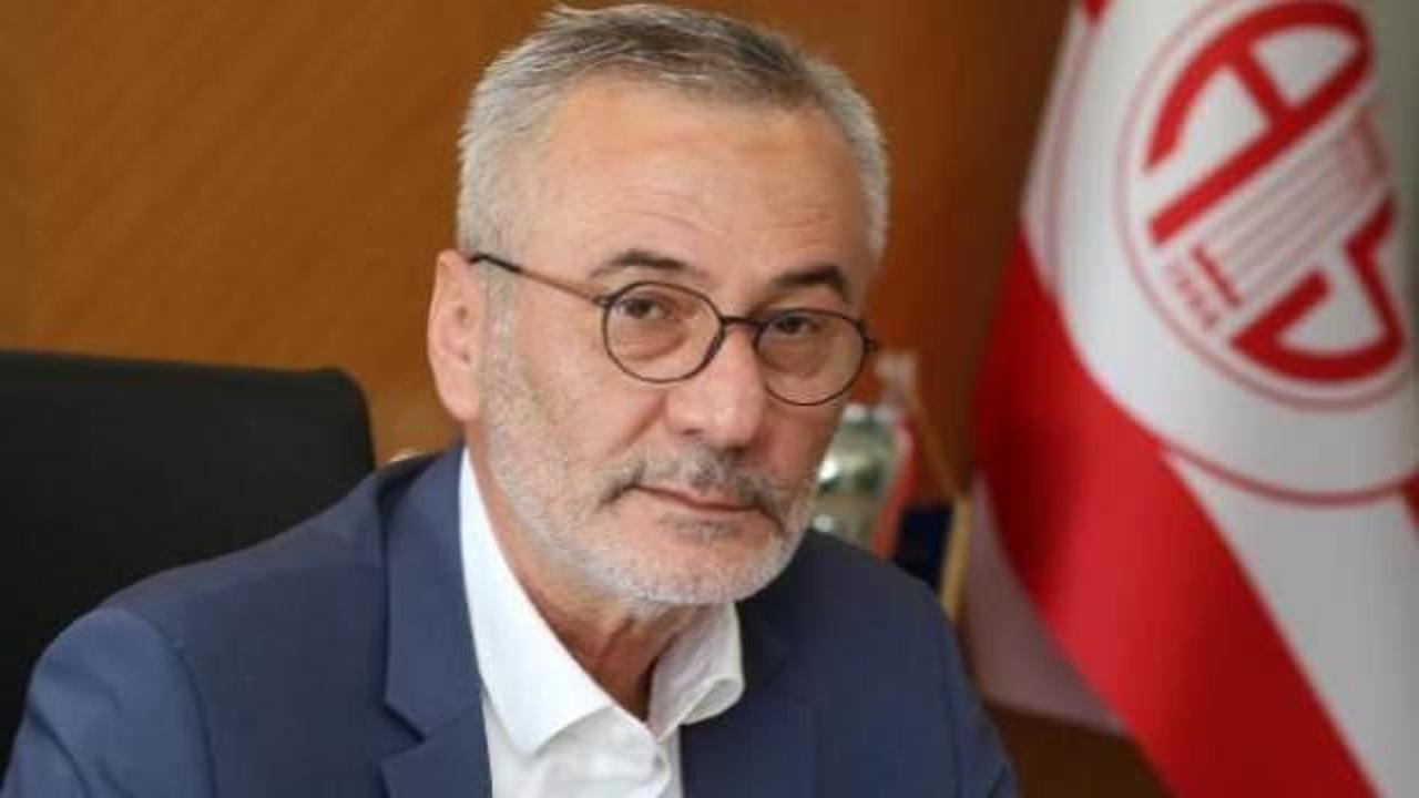 Antalyaspor Başkanı Mustafa Yılmaz görevinden istifa etti
