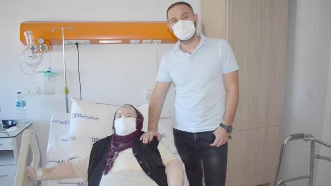 Emekli öğretmen dizlerindeki ağrı için şifayı Antalya'da buldu
