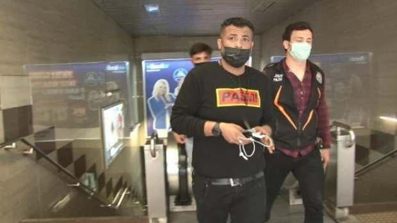 Gezi Parkı'nda gasp etti, Taksim Metro Durağı'nda yakalandı