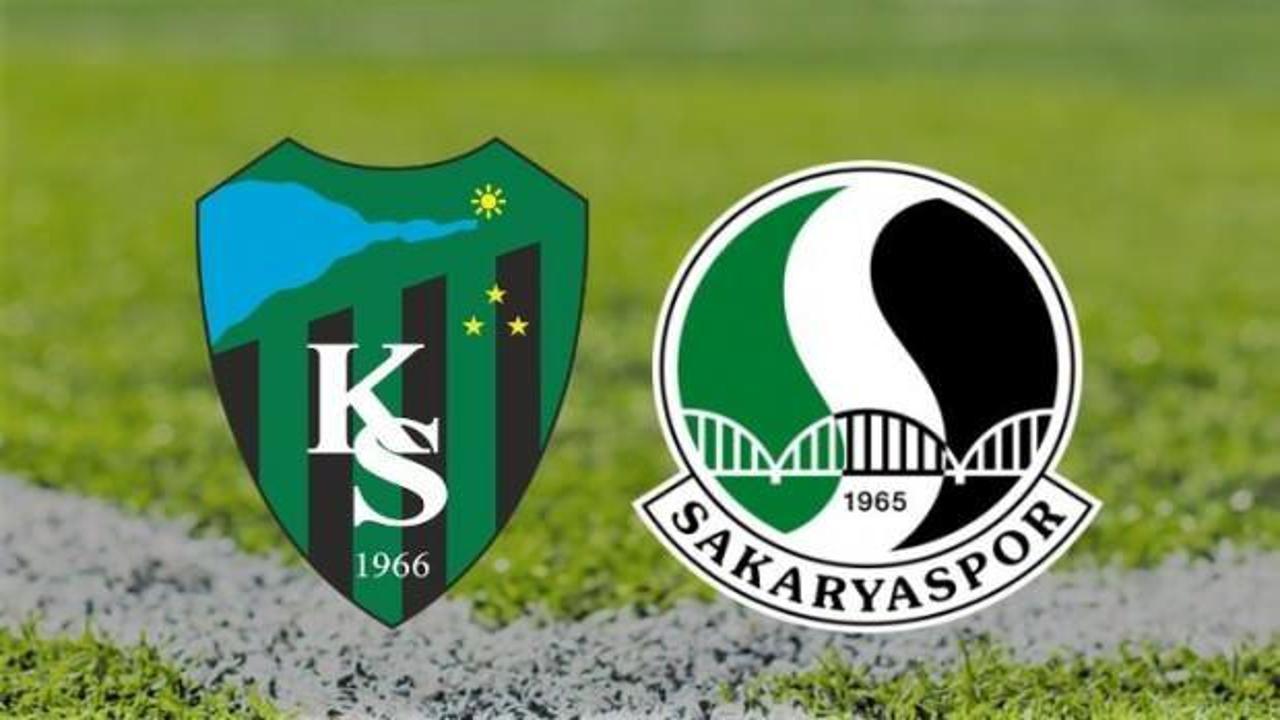 Kocaelispor ve Sakaryaspor 1. Lig için mücadele edecek!