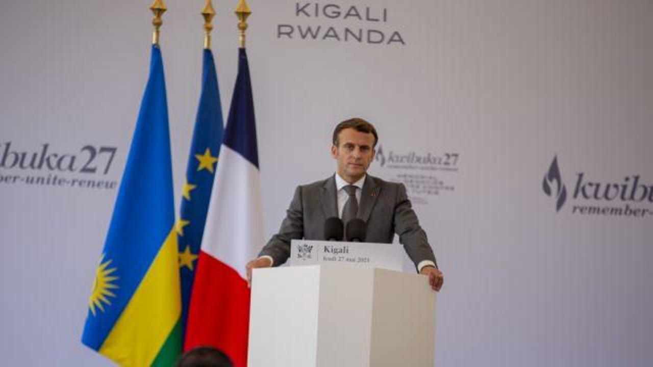 Macron'dan Ruanda'da flaş soykırım açıklaması