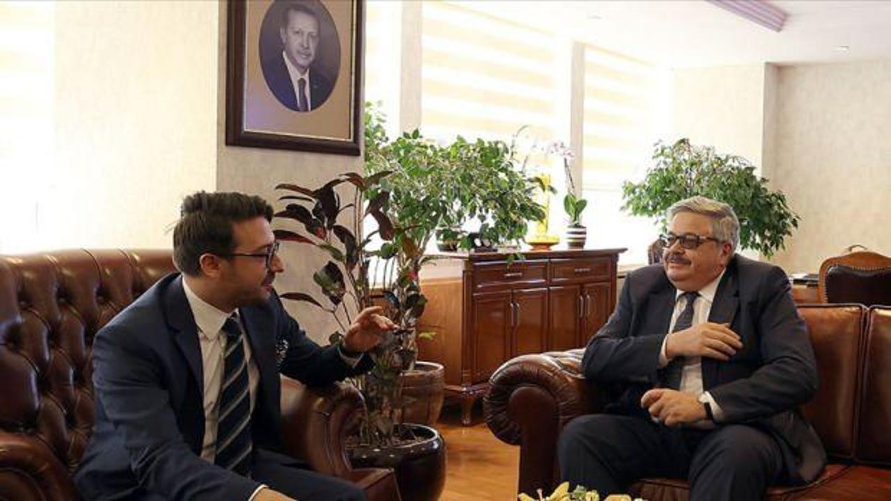 Rusya'nın Ankara Büyükelçisi Yerhov, AA'yı ziyaret etti