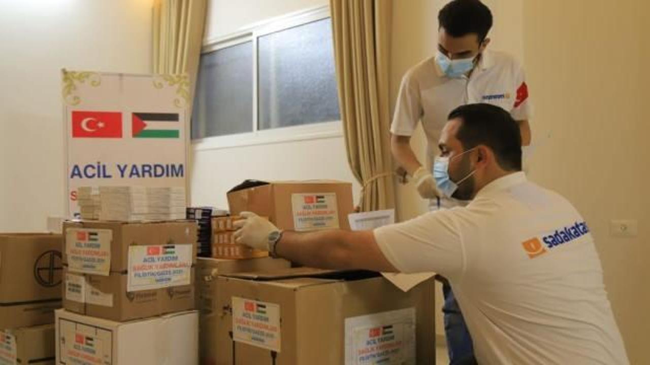 Türkiye’den Gazze’ye sağlık yardımı