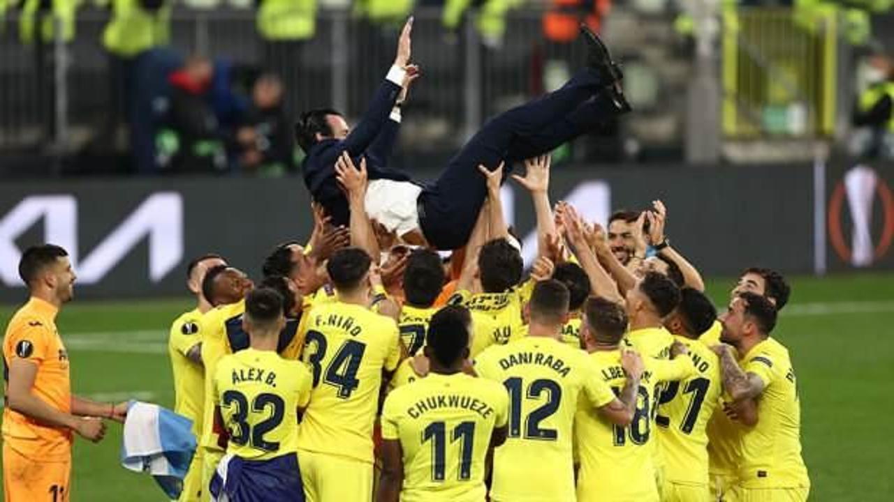 Unai Emery ve Villarreal tarihe geçti!