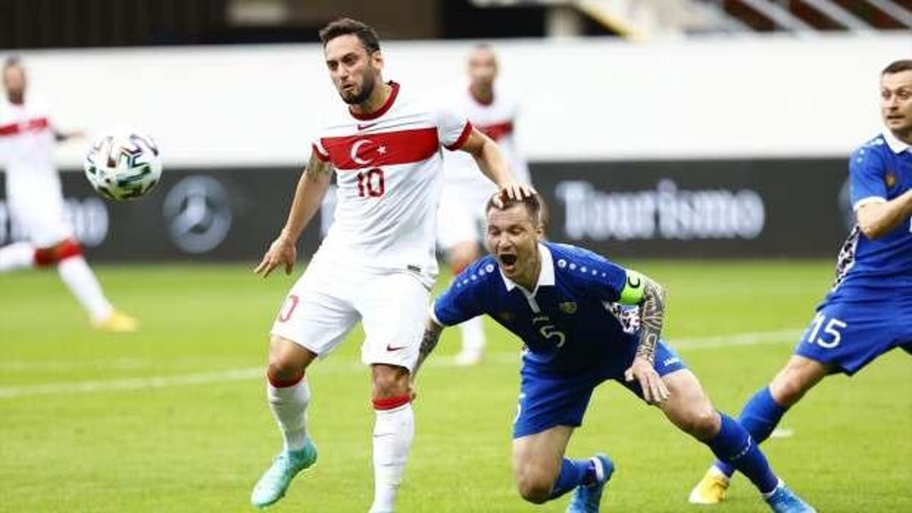 Hakan Çalhanoğlu: İtalya karşısında korkarak oynamayacağız