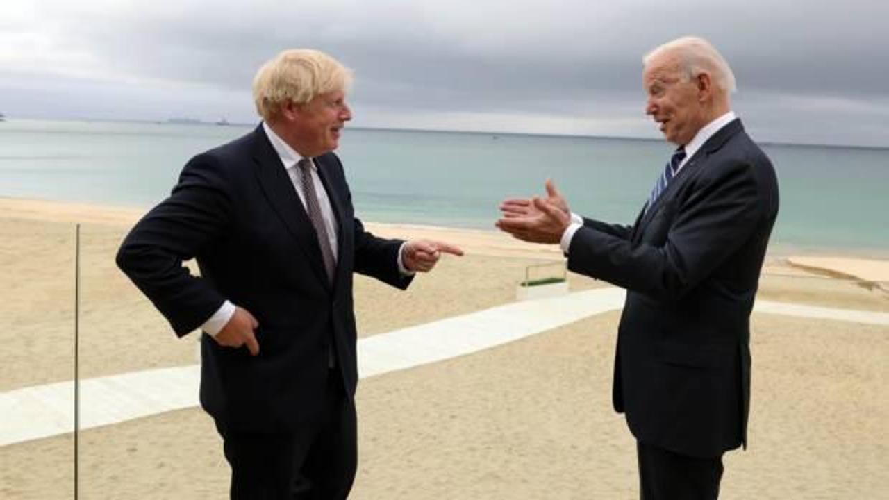 Biden ve Johnson&rsquo;dan G7 &ouml;ncesi y&uuml;z y&uuml;ze g&ouml;r&uuml;şme